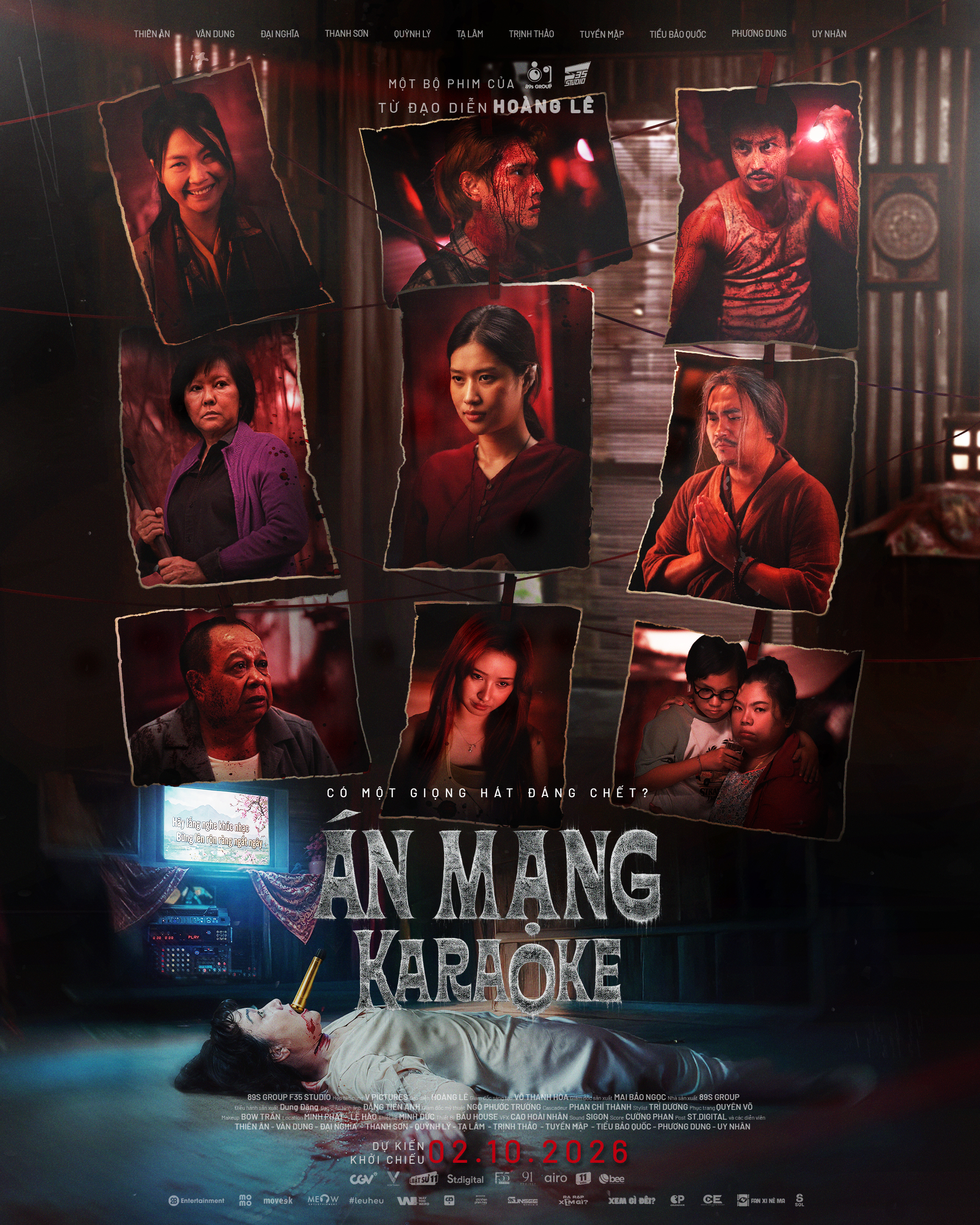 Poster phim Án mạng karaoke
